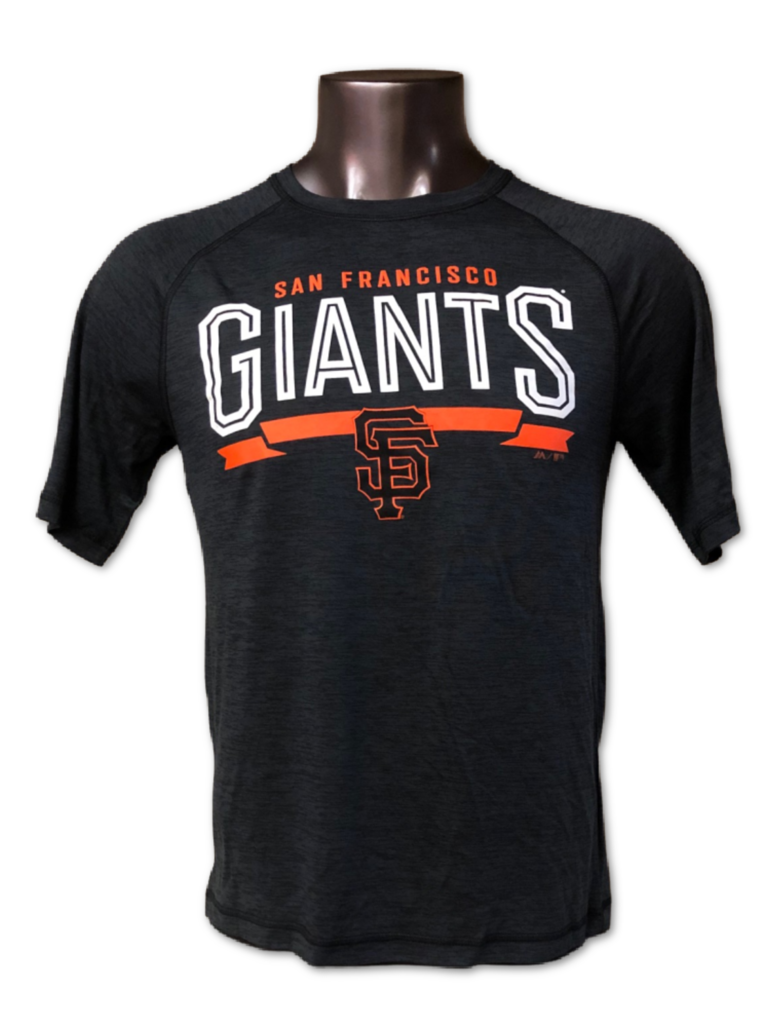 MAJESTIC SAN FRANCISCO GIANTS COOL BASE GREY T-SHIRT