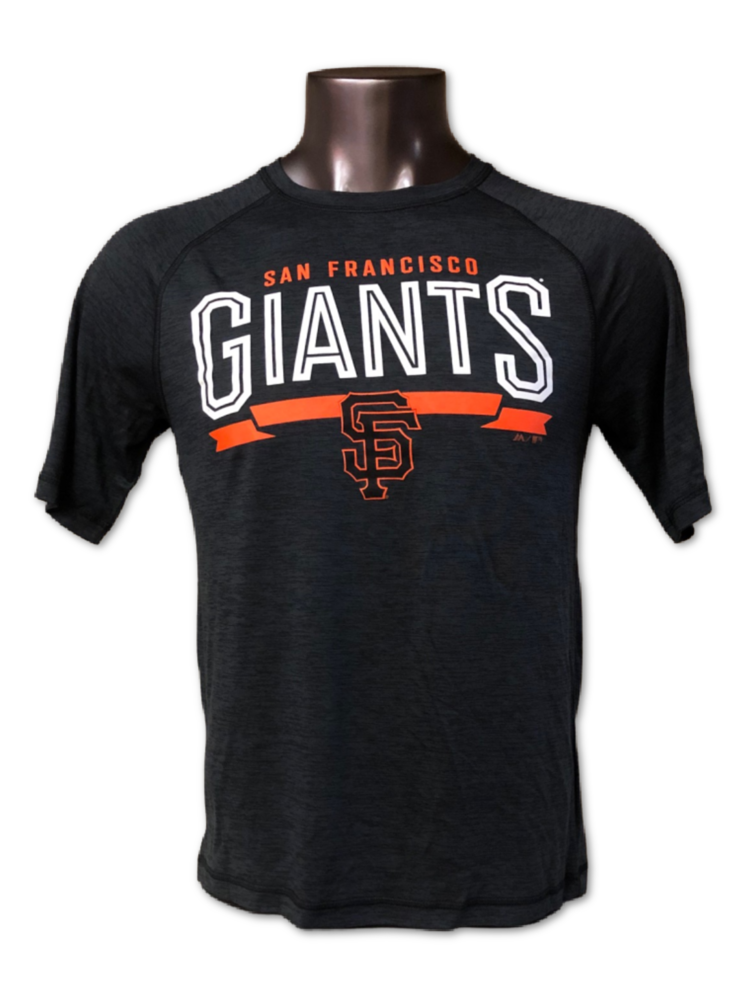 MAJESTIC SAN FRANCISCO GIANTS  COOL BASE GREY T-SHIRT