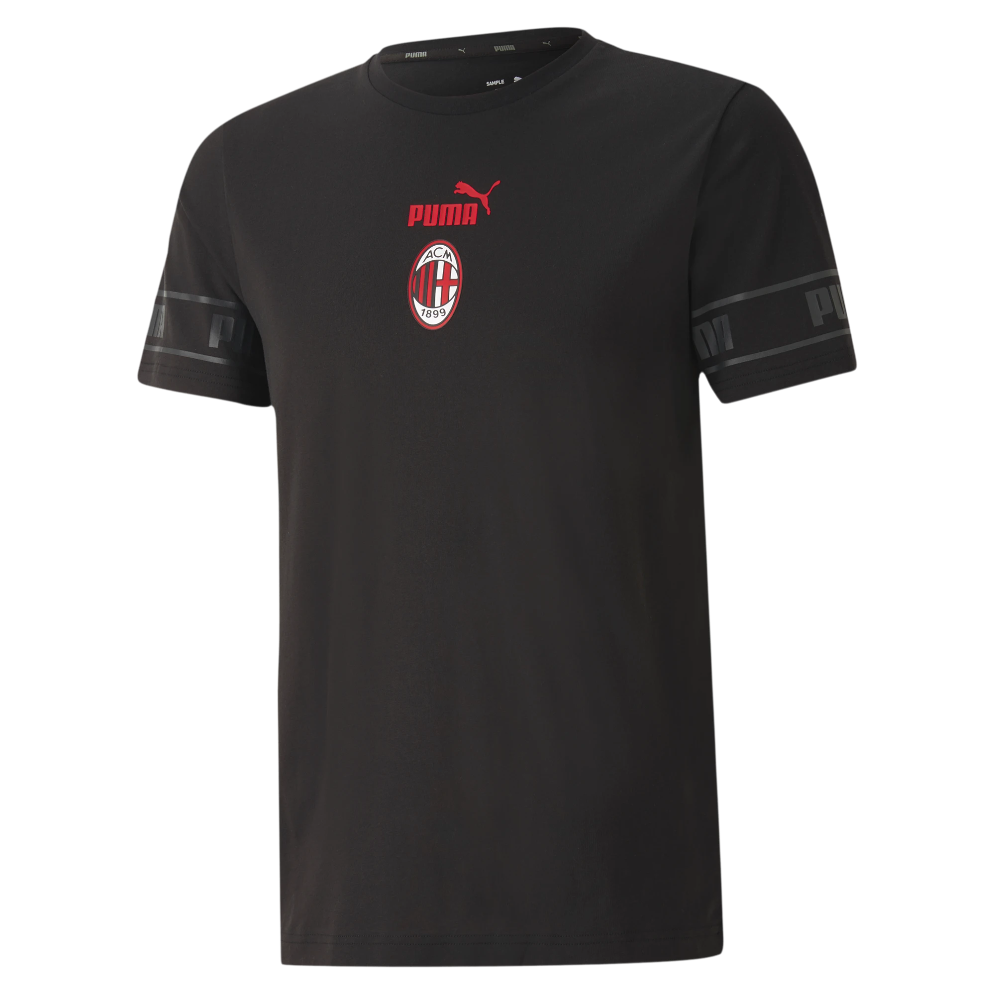 PUMA  AC MILAN FTBL CULTURE TEE II-BLACK