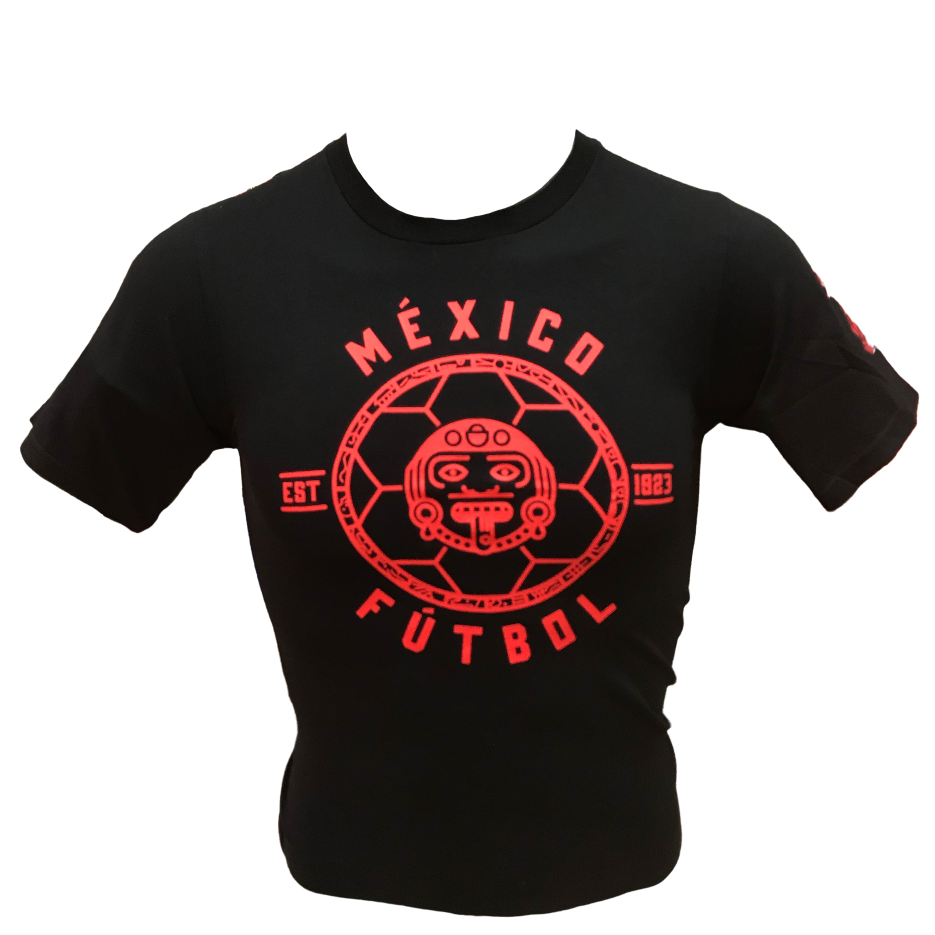 ADIDAS MEXICO LINEAR ICON EST. T-SHIRT-BLACK/RED