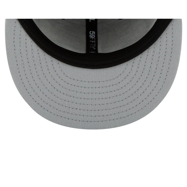 BOSTON RED SOX NEW ERA BLACK ON BLACK 59FIFTY FITTED HAT