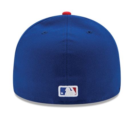 CHICAGO CUBS NEW ERA HOME AUTHENTIC COLLECTION 59FIFTY FITTED-ON-FIELD COLLECTION ROYAL/RED