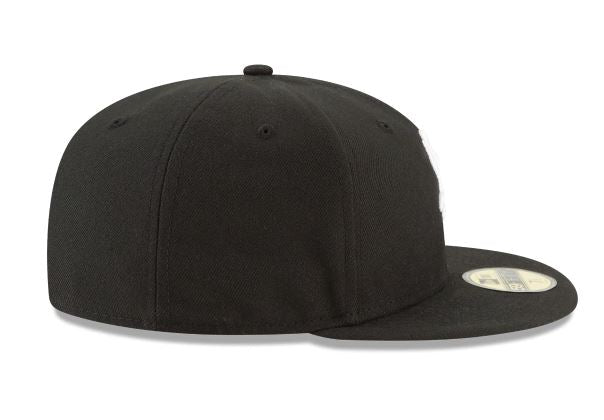 CHICAGO WHITE SOX NEW ERA HOME AUTHENTIC COLLECTION 59FIFTY FITTED-ON-FIELD COLLECTION-BLACK