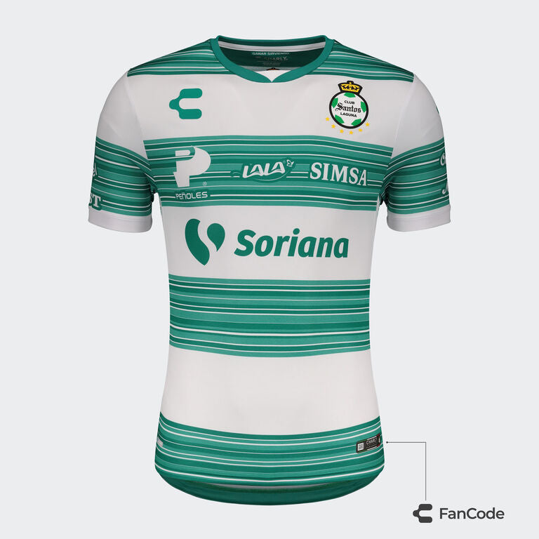 Charly Men's Santos Laguna Home Jersey 2020/21