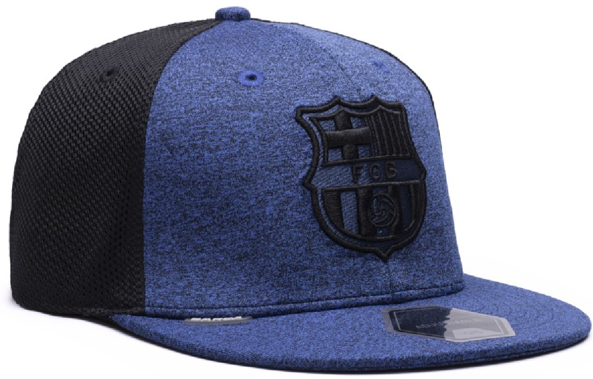 FI COLLECTIONS BARCELONA DRIBBLING SNAPBACK HAT-NAVY/BLACK