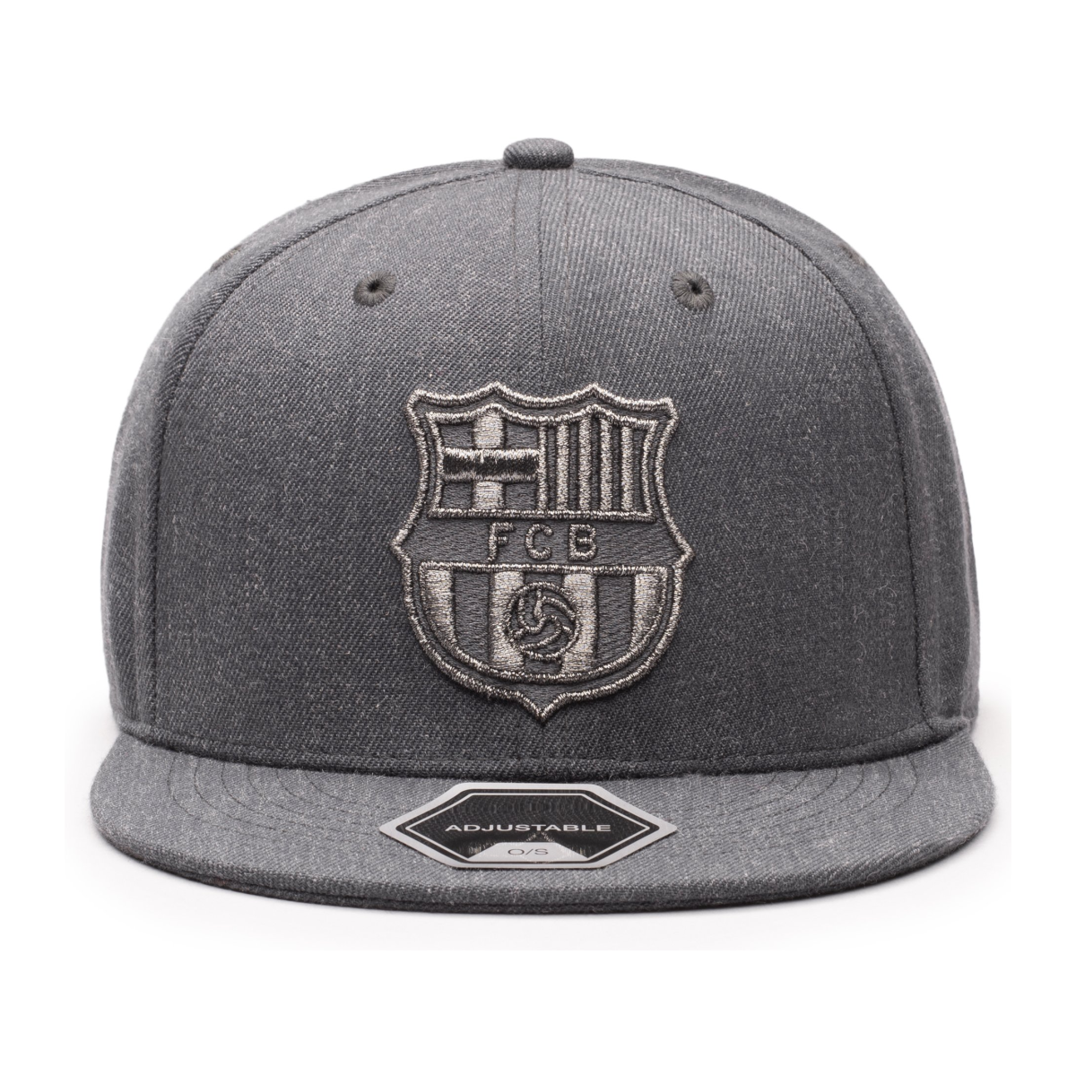 Fi Collections FC Barcelon Platinum Snapback-Heather Black