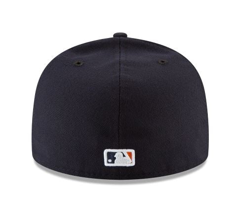 HOUSTON ASTROS NEW ERA HOME AUTHENTIC COLLECTION 59FIFTY FITTED-ON-FIELD COLLECTION-NAVY