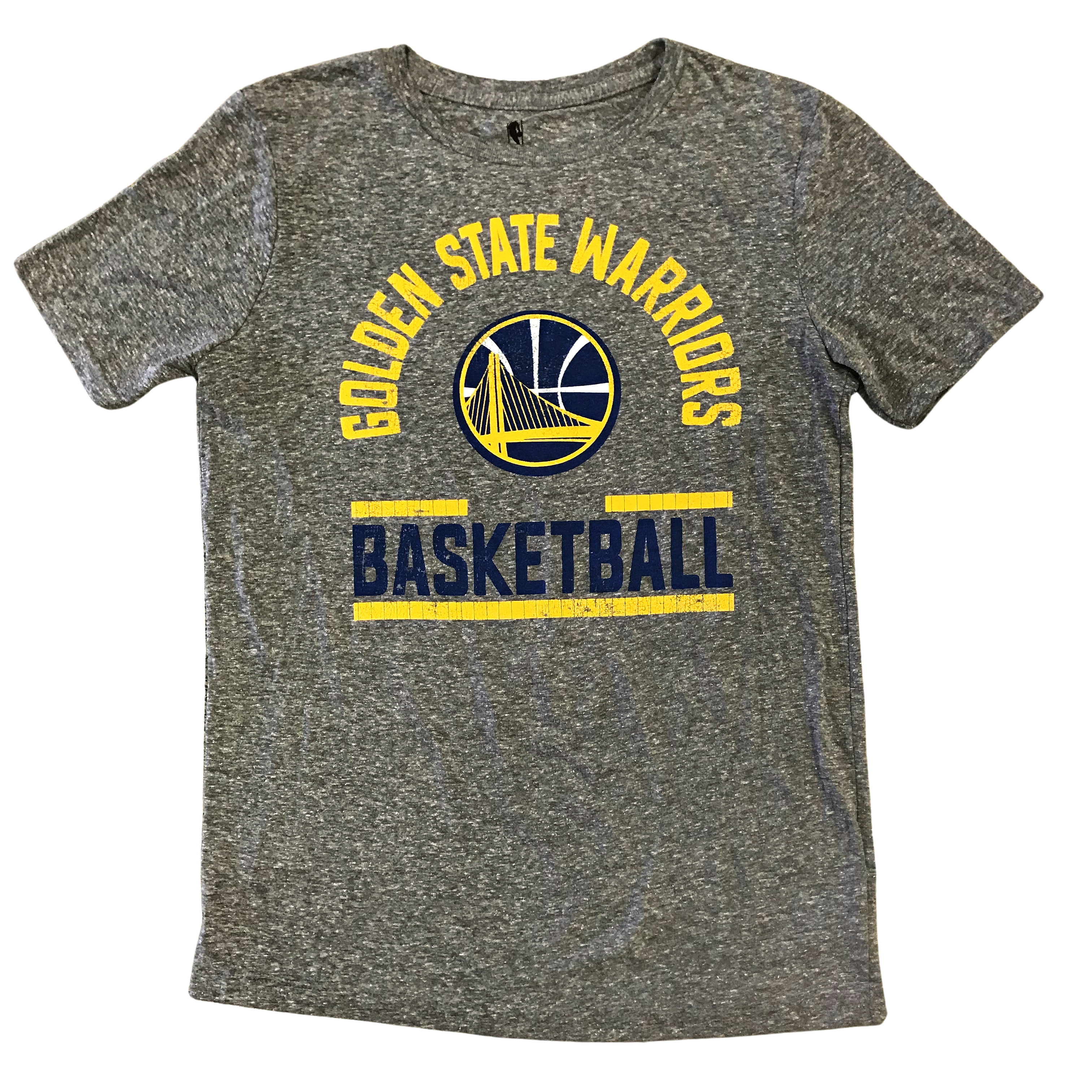 Youth NBA Golden State Warriors Heather Grey T Shirt