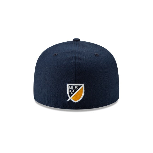 LA GALAXY NEW ERA OFFICIAL MLS BASIC 59FIFTY-NAVY