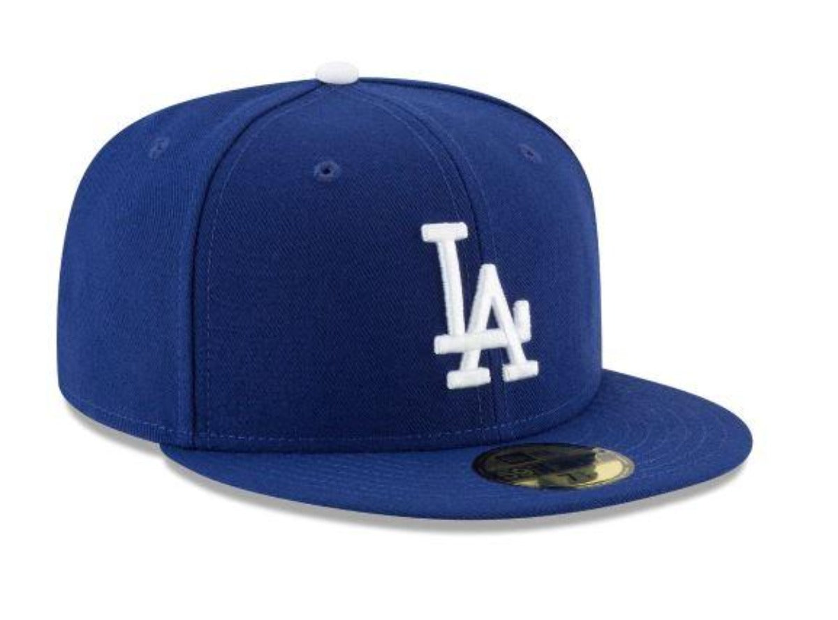 New Era Los Angeles Dodgers Home Authentic Collection 59fifty Fitted-On-Field Collection-Blue