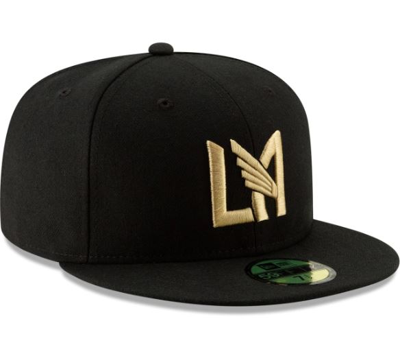 LOS ANGELES FC NEW ERA LAFC BASIC FITTED 59FIFTY-BLACK