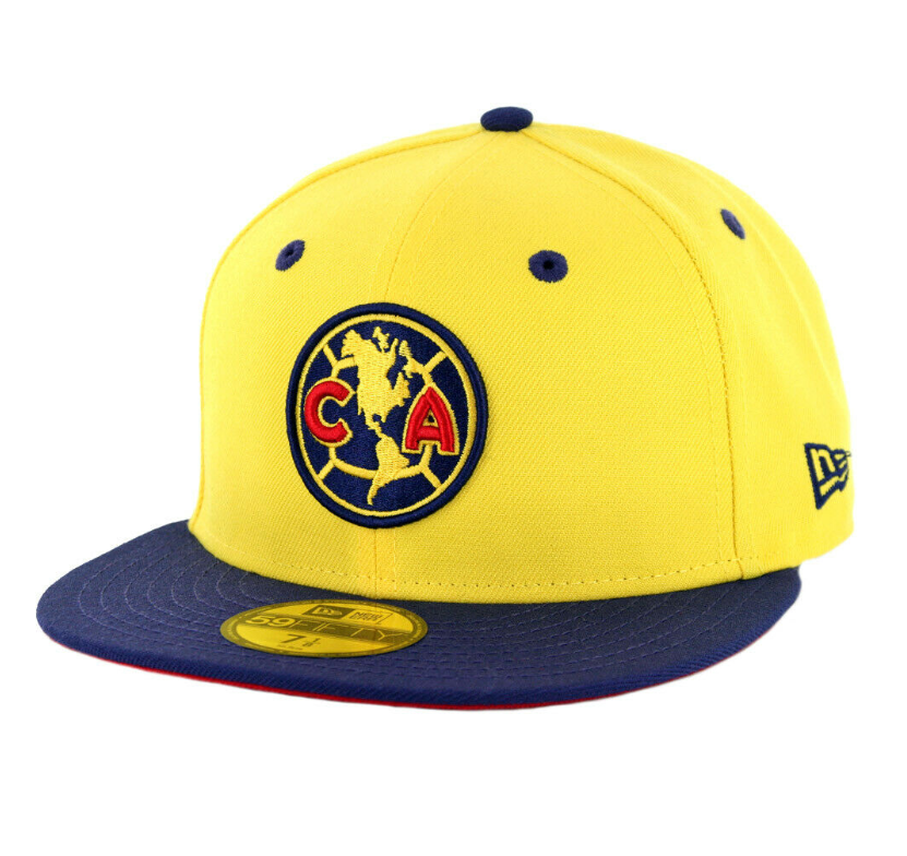 CLUB AMERICA NEW ERA OFFICIAL FITTED 59FIFTY-YELLOW