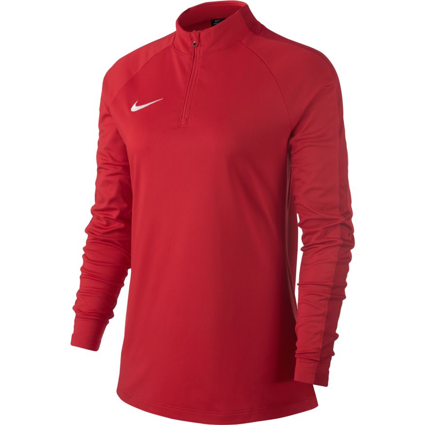 NIKE WOMEN'S DRY ACADEMY 18 TOP-RED