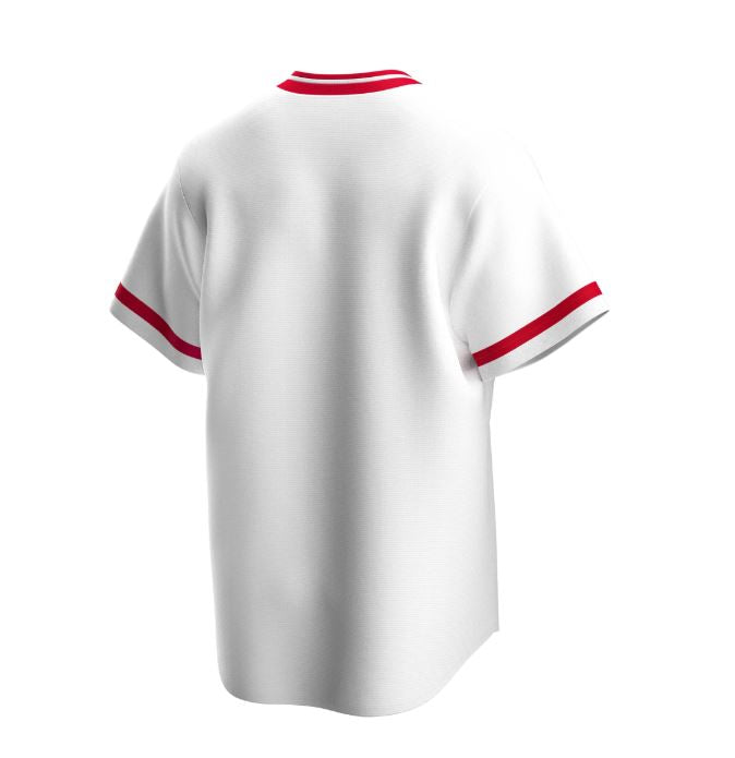 Nike Men's Cincinnati Reds White Home Cooperstown Collection Team Jersey