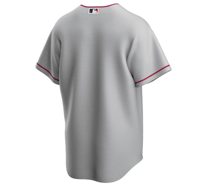 Nike Men's Los Angeles Angels Gray Road 2020 Replica Team Jersey