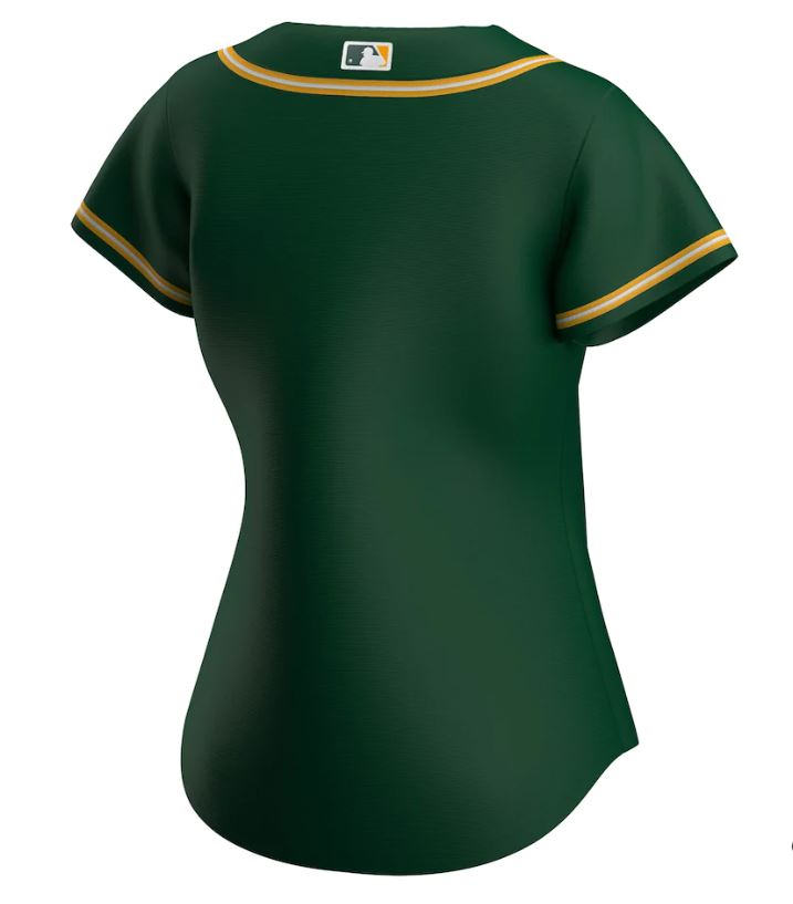 Nike Women's Oakland Athletics Green Alternate 2020 Replica Team Jersey
