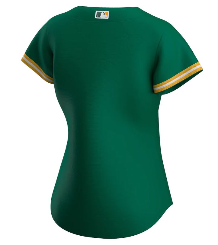 Nike Women's Oakland Athletics Kelly Green Alternate 2020 Replica Team Jersey