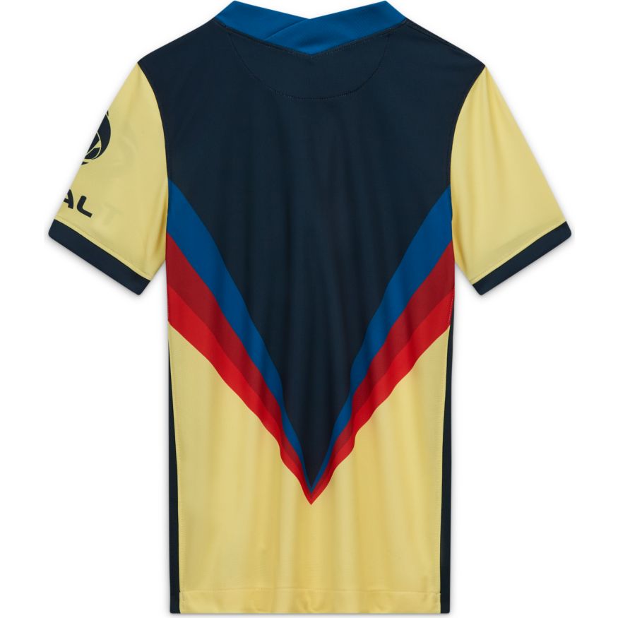 Nike Youth Club America Stadium Home Jersey 20/21 - Armory Navy/Yellow/Armory Navy