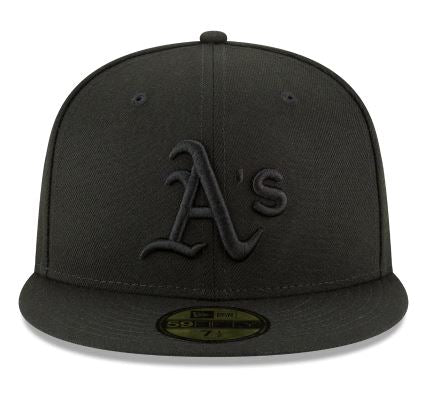 OAKLAND ATHLETICS NEW ERA BASIC COLLECTION FITTED 59FIFTY-BLACK