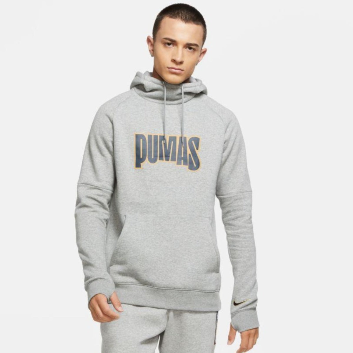 NIKE PUMAS UNAM HOODIE-GREY