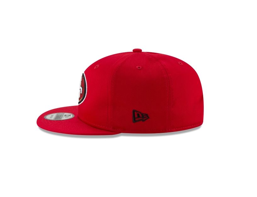 SAN FRANCISCO 49ERS NEW ERA BASIC SNAPBACK 9FIFTY- RED