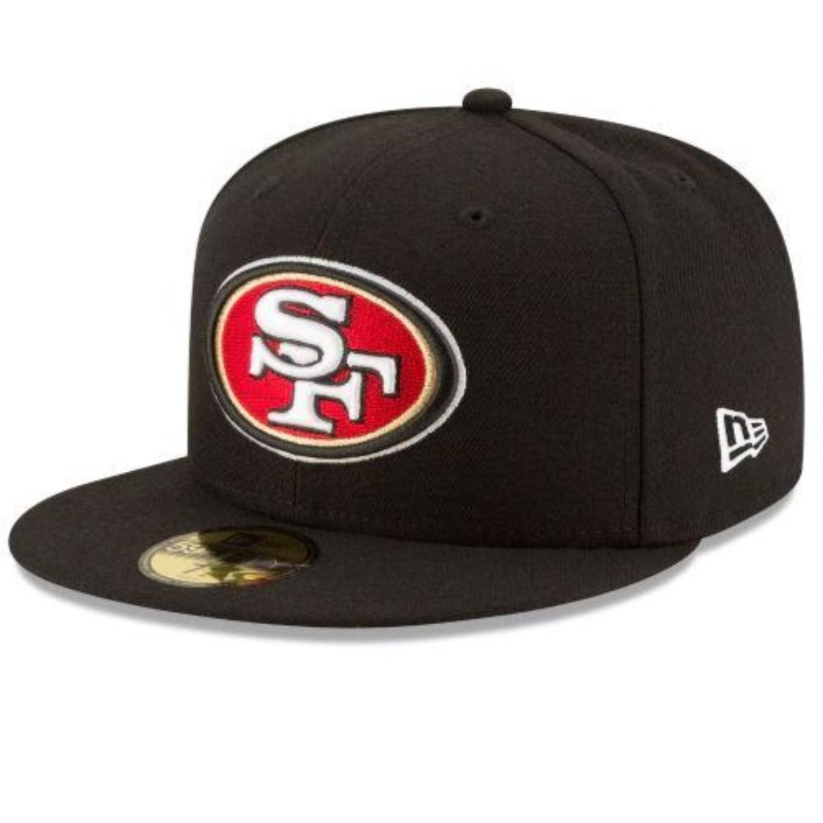 SAN FRANCISCO 49ERS NEW ERA OFFICIAL NFL BASIC 59FIFTY FITTED-BLACK