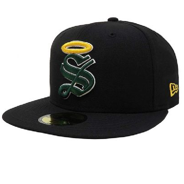 New Era Santos Laguna Soccer 59FIFTY FITTED HAT-BLACK