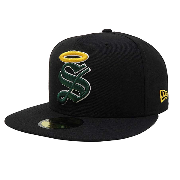 New Era Santos Laguna Soccer 59FIFTY FITTED HAT-BLACK