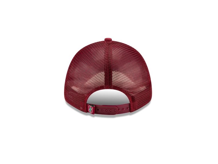 STANFORD CARDINAL NEW ERA TRUCKER 9FORTY ADJUSTABLE-MAROON