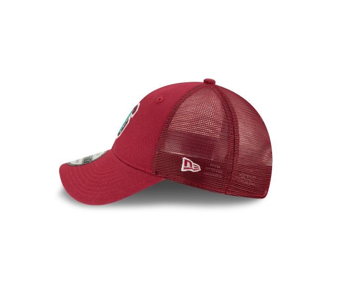 STANFORD CARDINAL NEW ERA TRUCKER 9FORTY ADJUSTABLE-MAROON