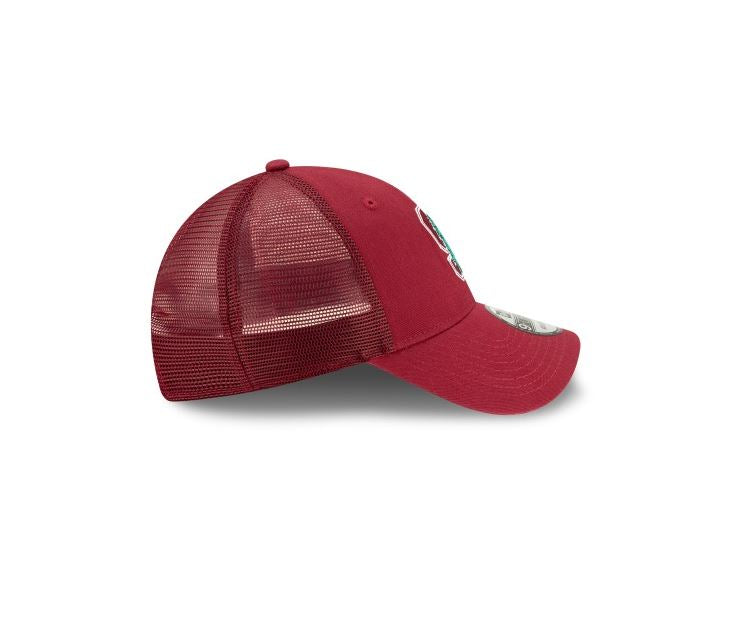 STANFORD CARDINAL NEW ERA TRUCKER 9FORTY ADJUSTABLE-MAROON