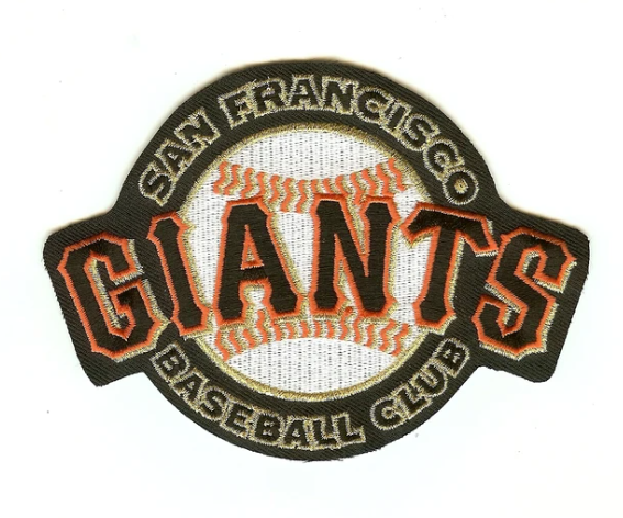 San Francisco Giants Secondary Sleeve Patch (Black)