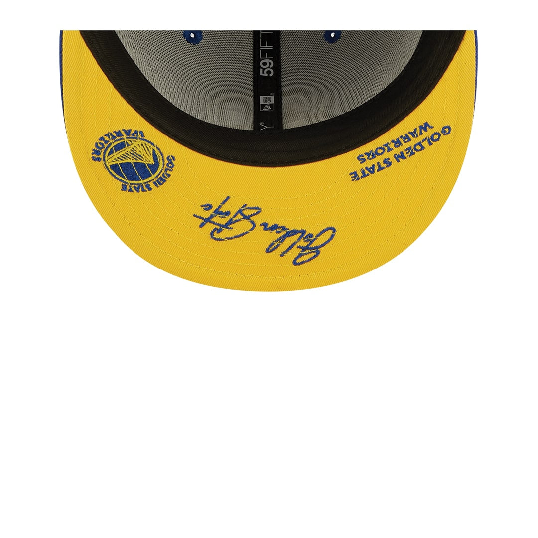 New Era Golden State Warriors Identity 59Fifty Fitted Hat-Royal