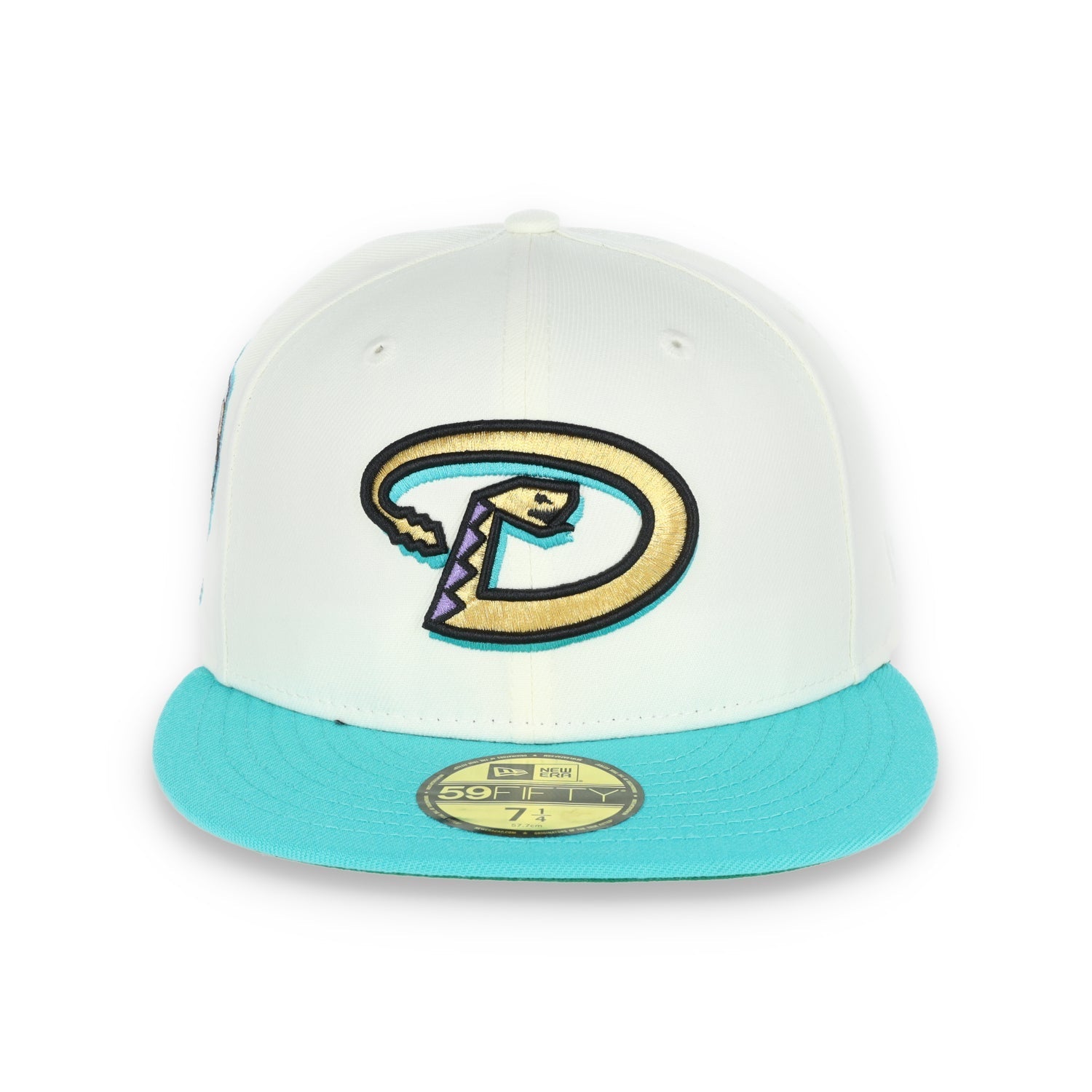 New Era Arizona Diamondbacks Patch 59FIFTY Fitted Ivory Hat