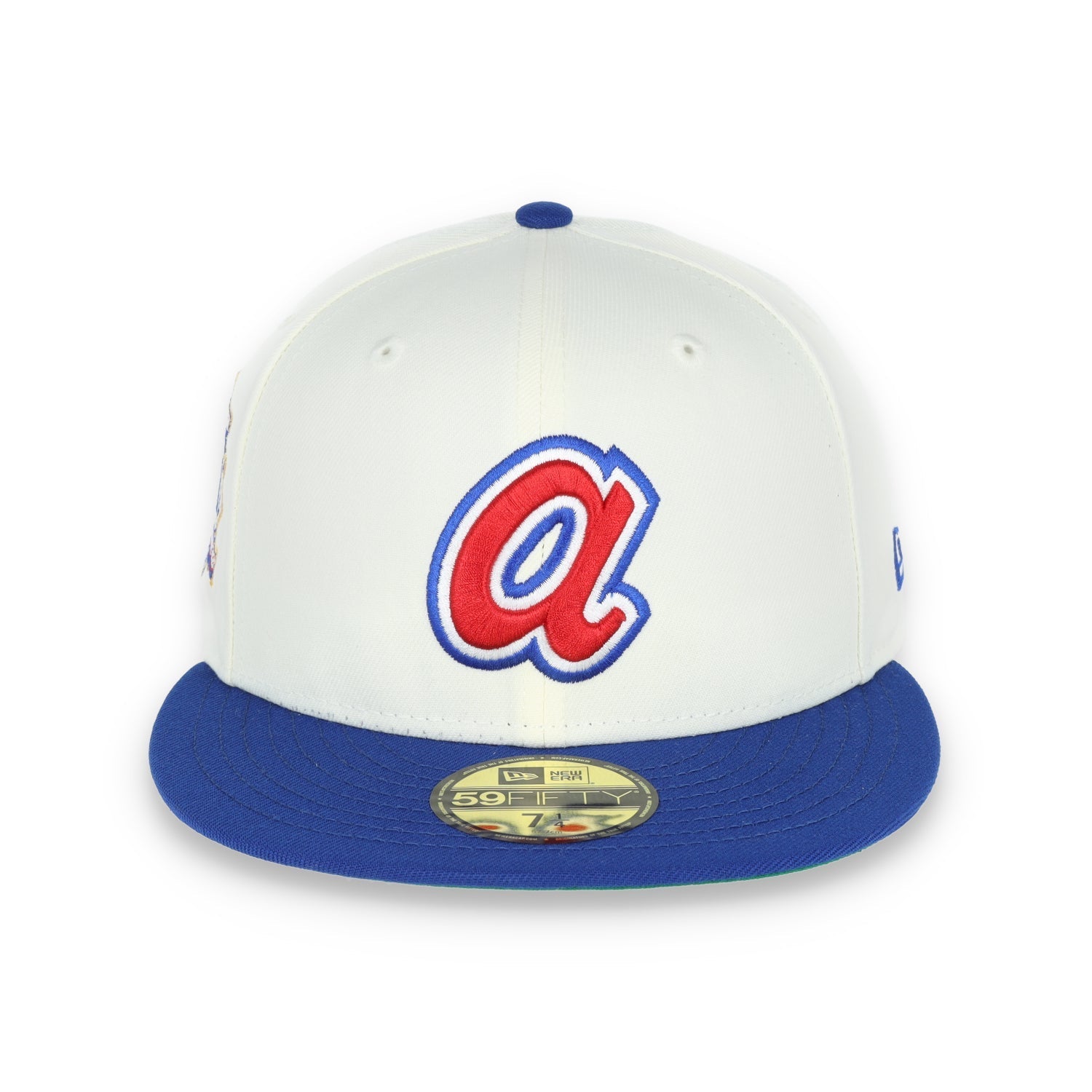 New Era Atlanta Braves 150th Anniversary Patch 59FIFTY Fitted Ivory Hat