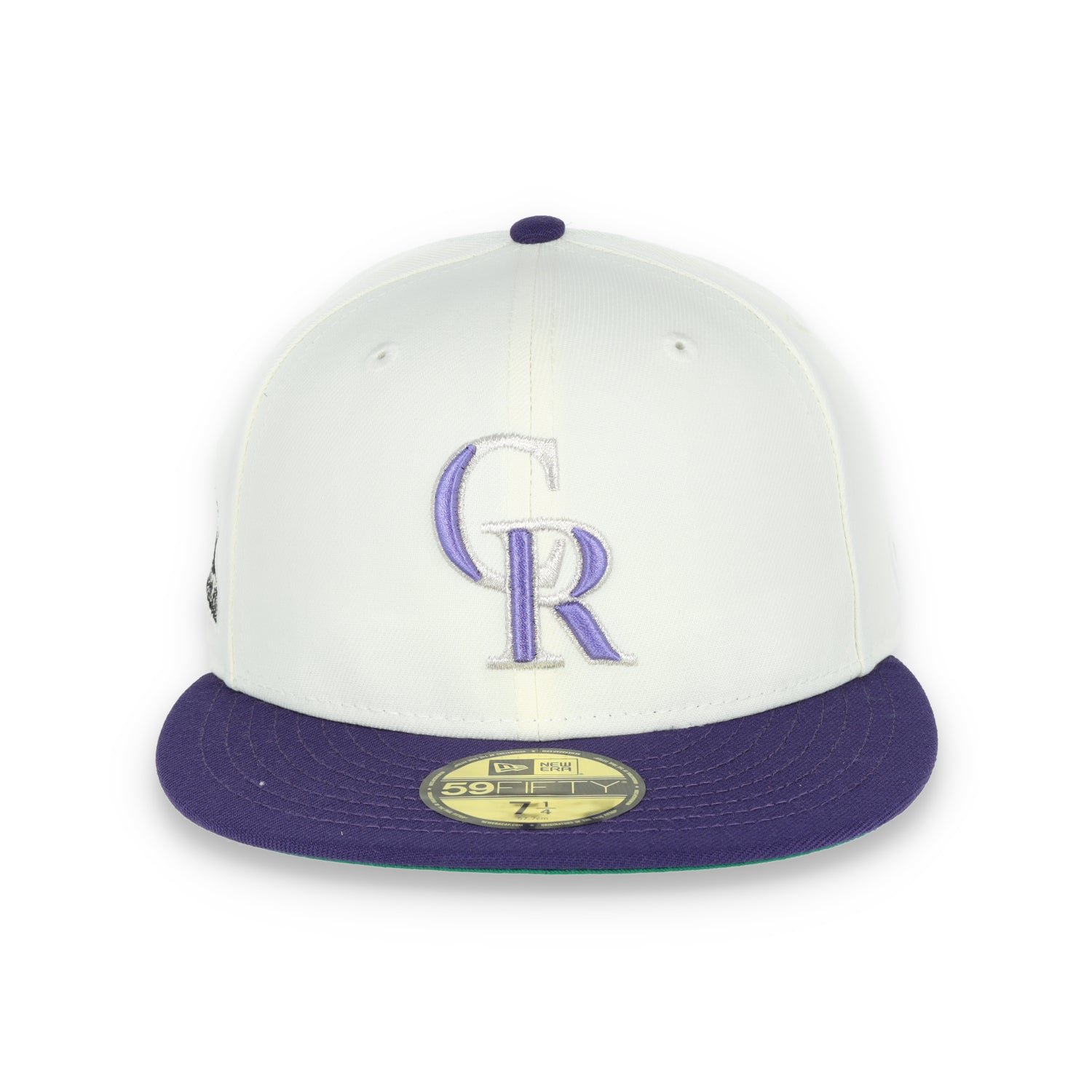 New Era Colorado Rockies 1998 All Star Game Patch 59FIFTY Fitted Ivory Hat