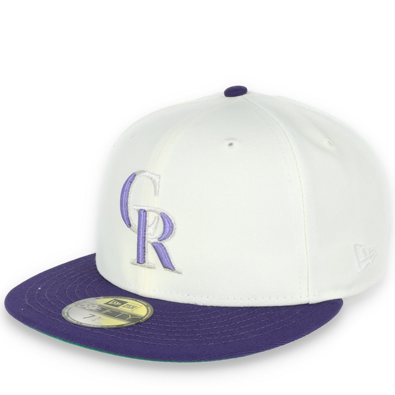 New Era Colorado Rockies 1998 All Star Game Patch 59FIFTY Fitted Ivory Hat