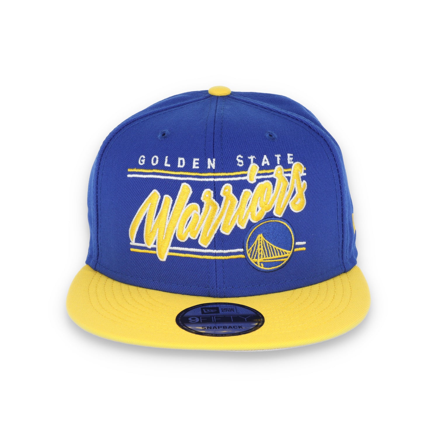 New Era Golden State Warriors Team Script 9FIFTY Snap Hat