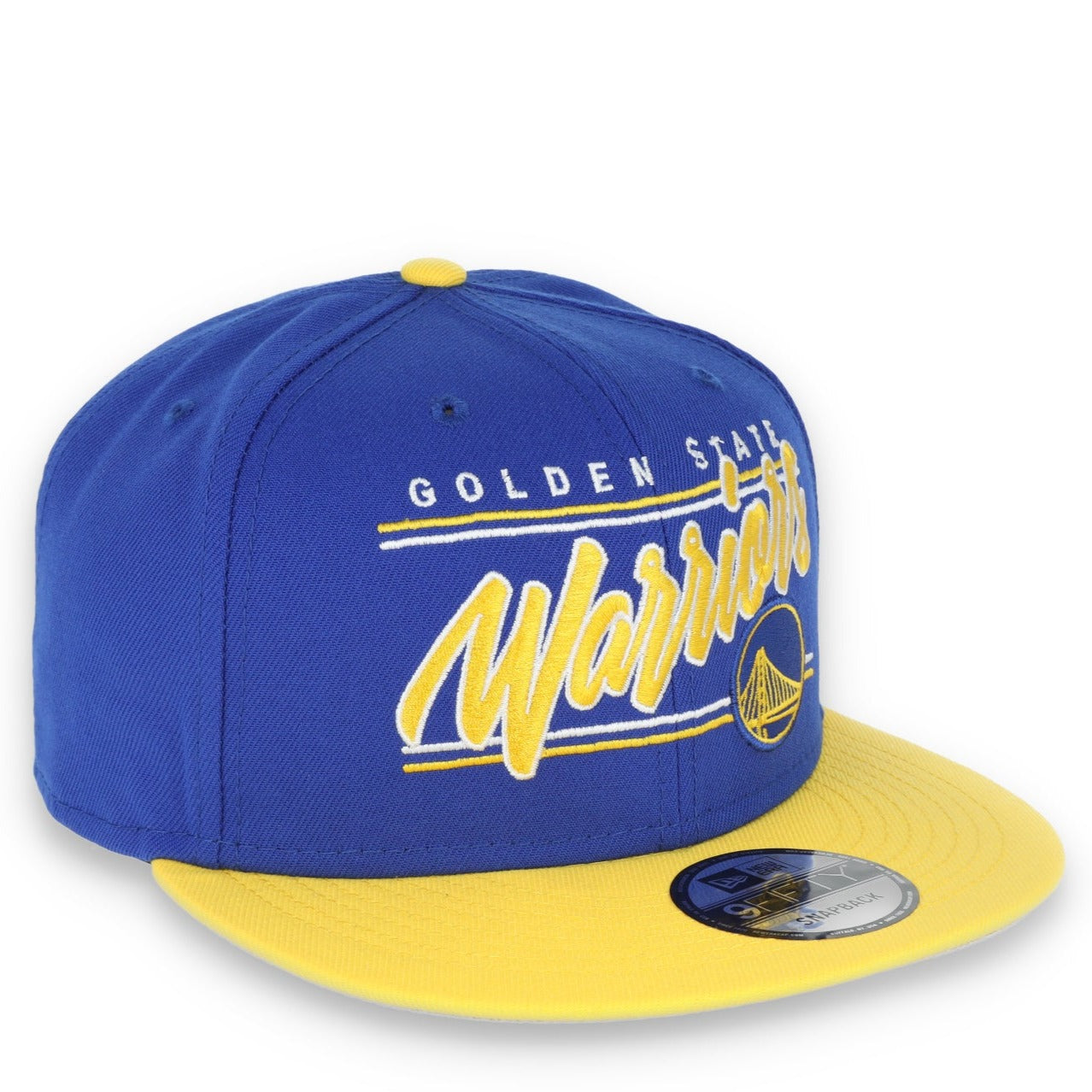 New Era Golden State Warriors Team Script 9FIFTY Snap Hat