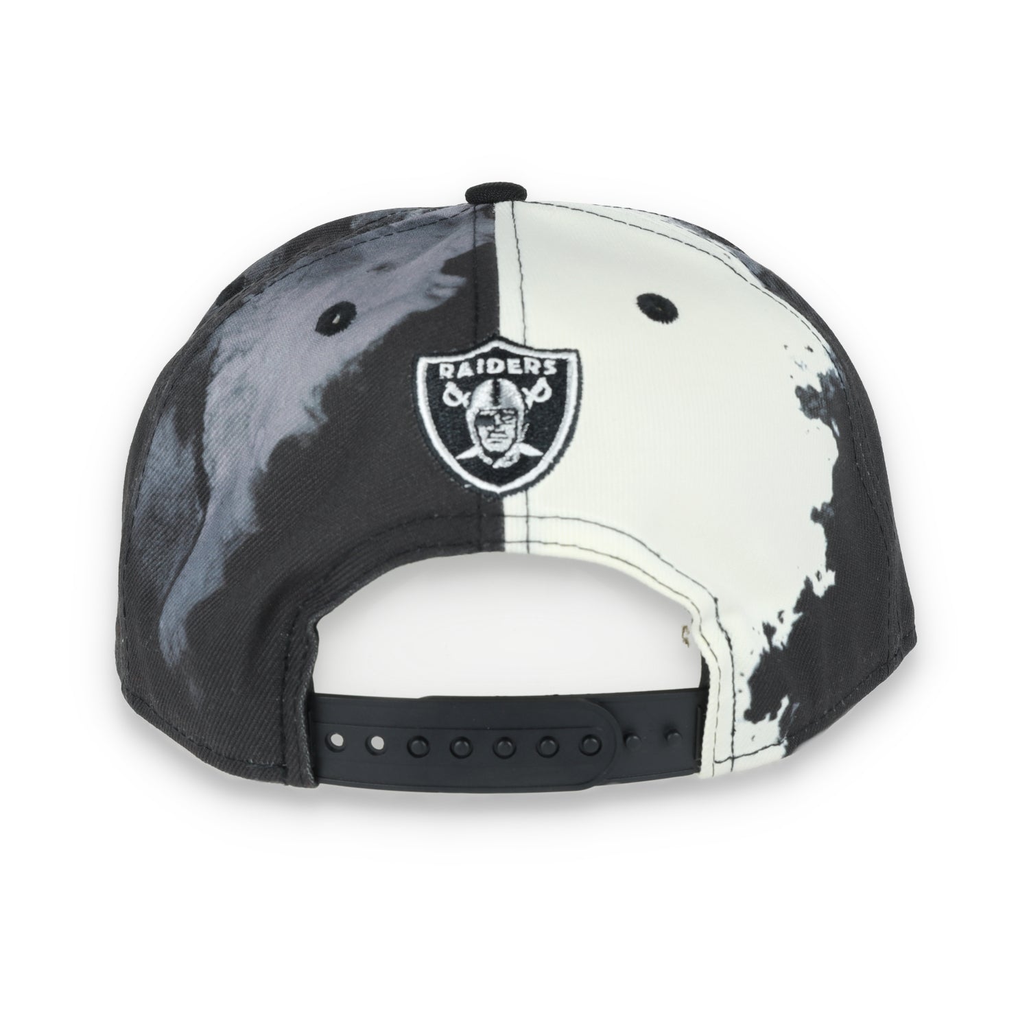 New Era Las Vegas Sideline Ink Dye 9FIFTY Snapback Hat-Black