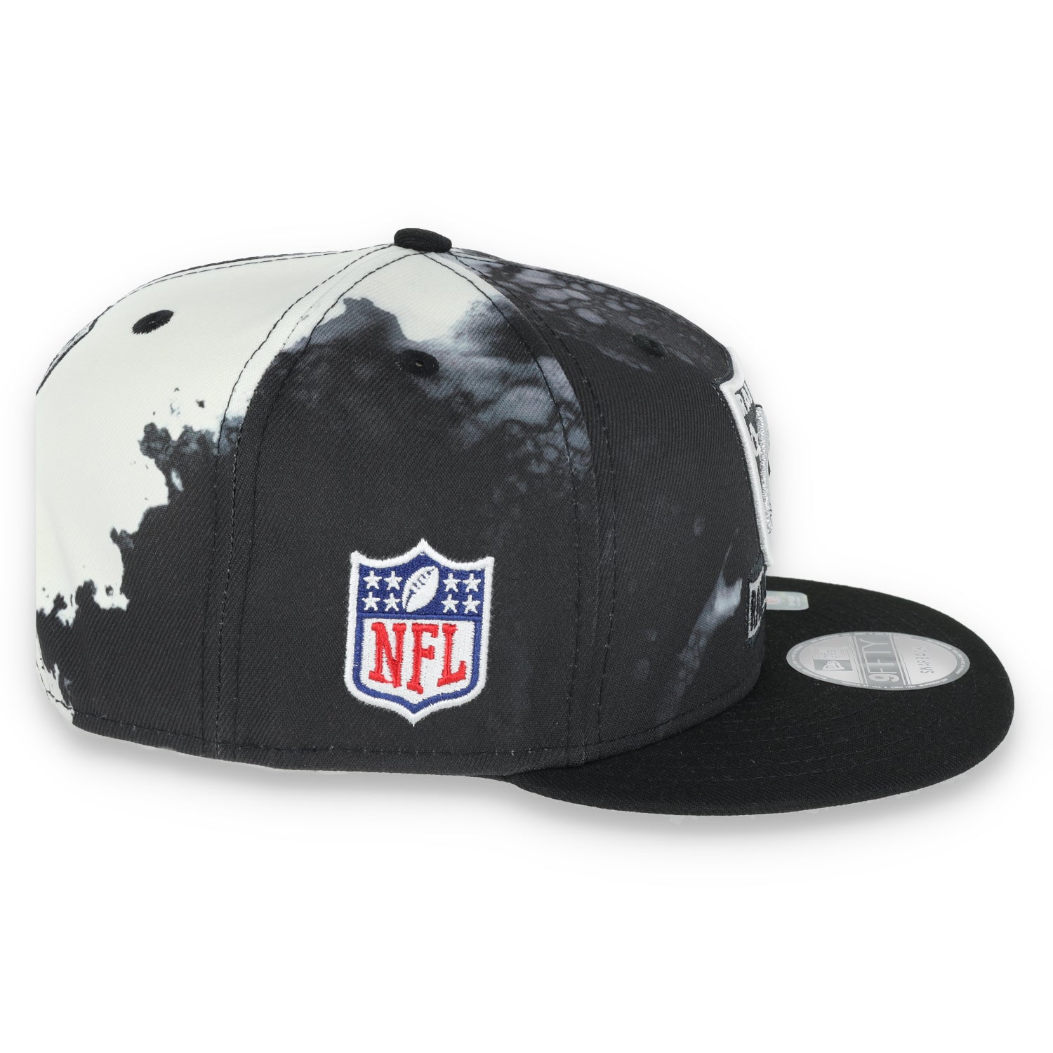 New Era Las Vegas Sideline Ink Dye 9FIFTY Snapback Hat-Black