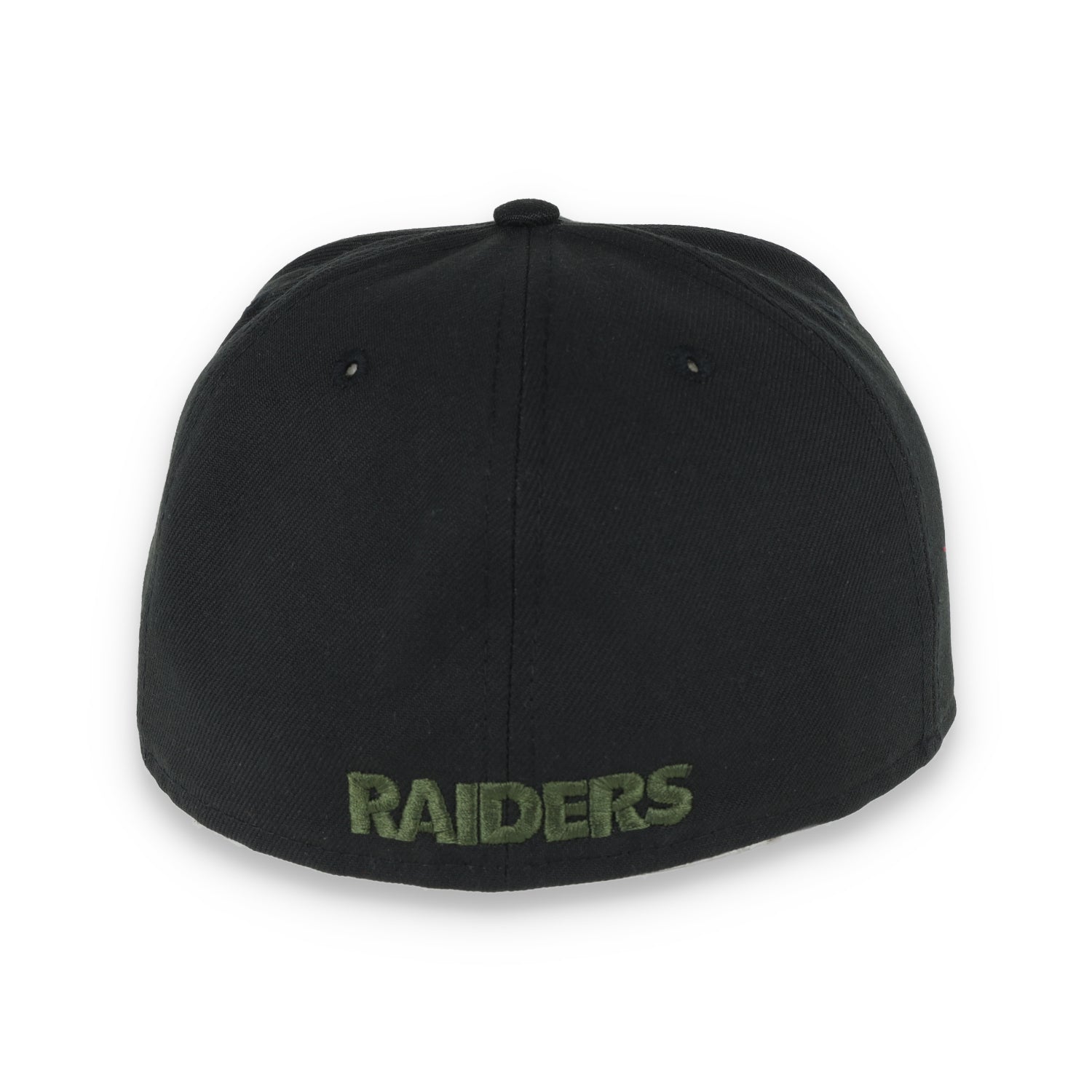 New Era Las Vegas Raiders Shield 59FIFTY Fitted HAT-RIFLE GREEN