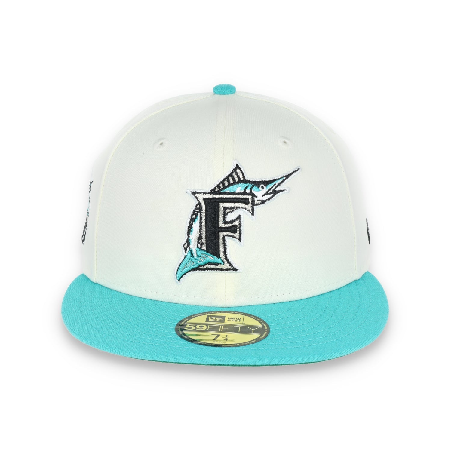 New Era Miami Marlins 1993 Inaugural Patch 59FIFTY Fitted Ivory Hat