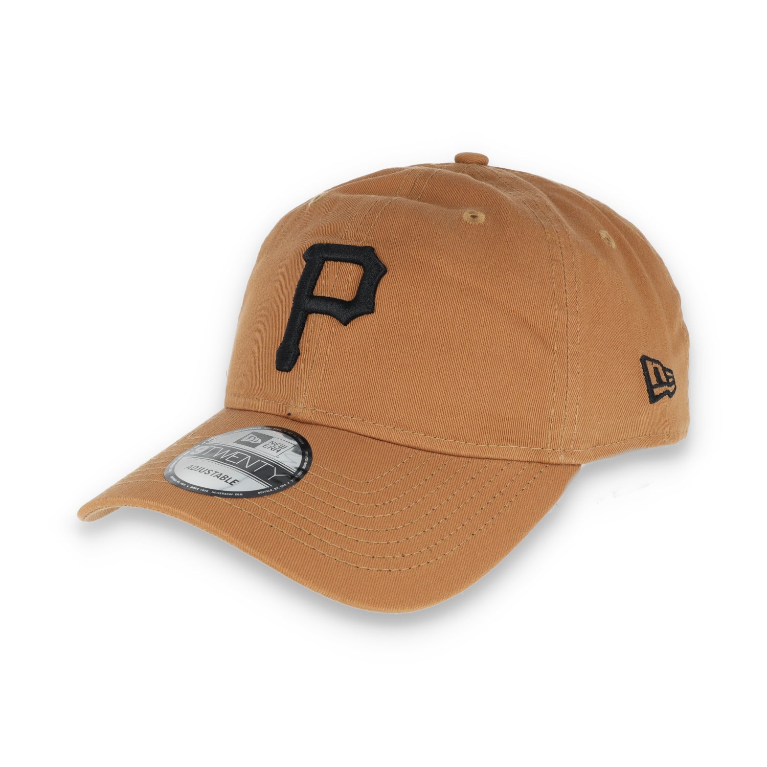 New Era New Pittsburgh Pirates Core Classic 2.0 9TWENTY Adjustable Hat-Khaki