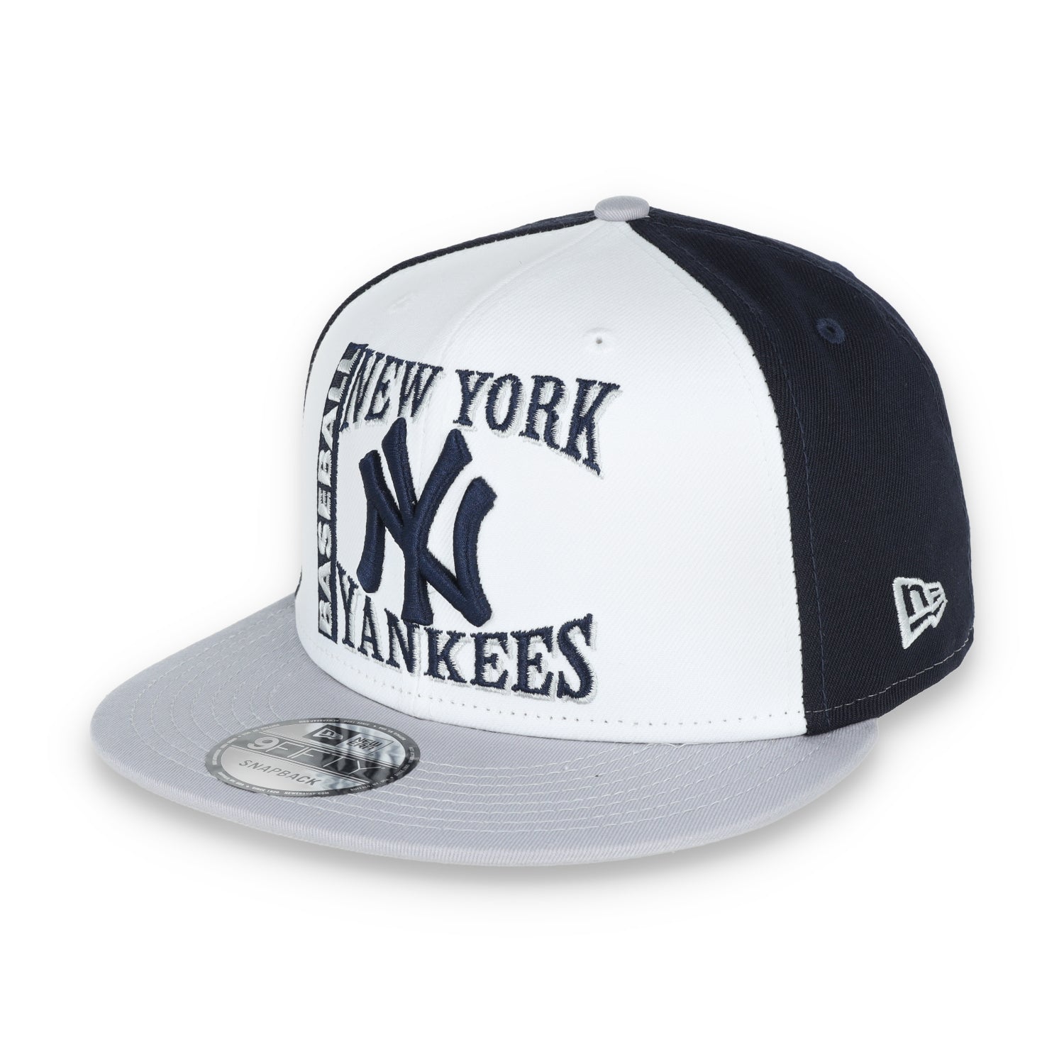 New Era New York Yankee Retro Sport 9FIFTY Snapback Hat - White/Navy