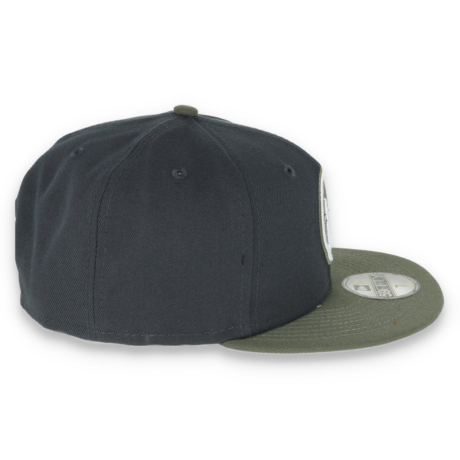 NEW ERA GOLDEN STATE WARRIORS COLOR PACK 2TONE 59FIFTY FITTED HAT- GREY/OLIVE