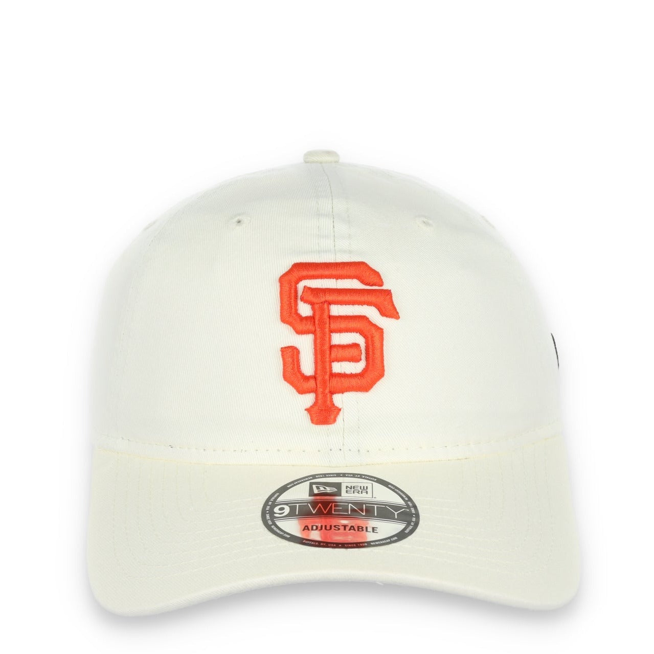 New Era San Francisco Giants Core Classic 2.0 9Twenty Adjustable Hat-Ivory