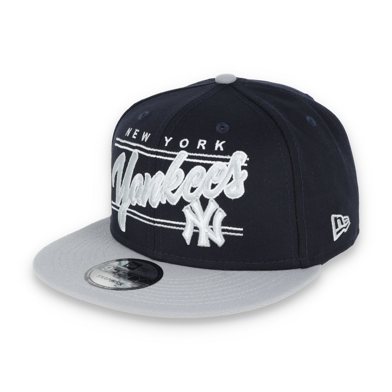 New York Yankees New Era Team Script 9FIFTY Snapback Hat - Navy