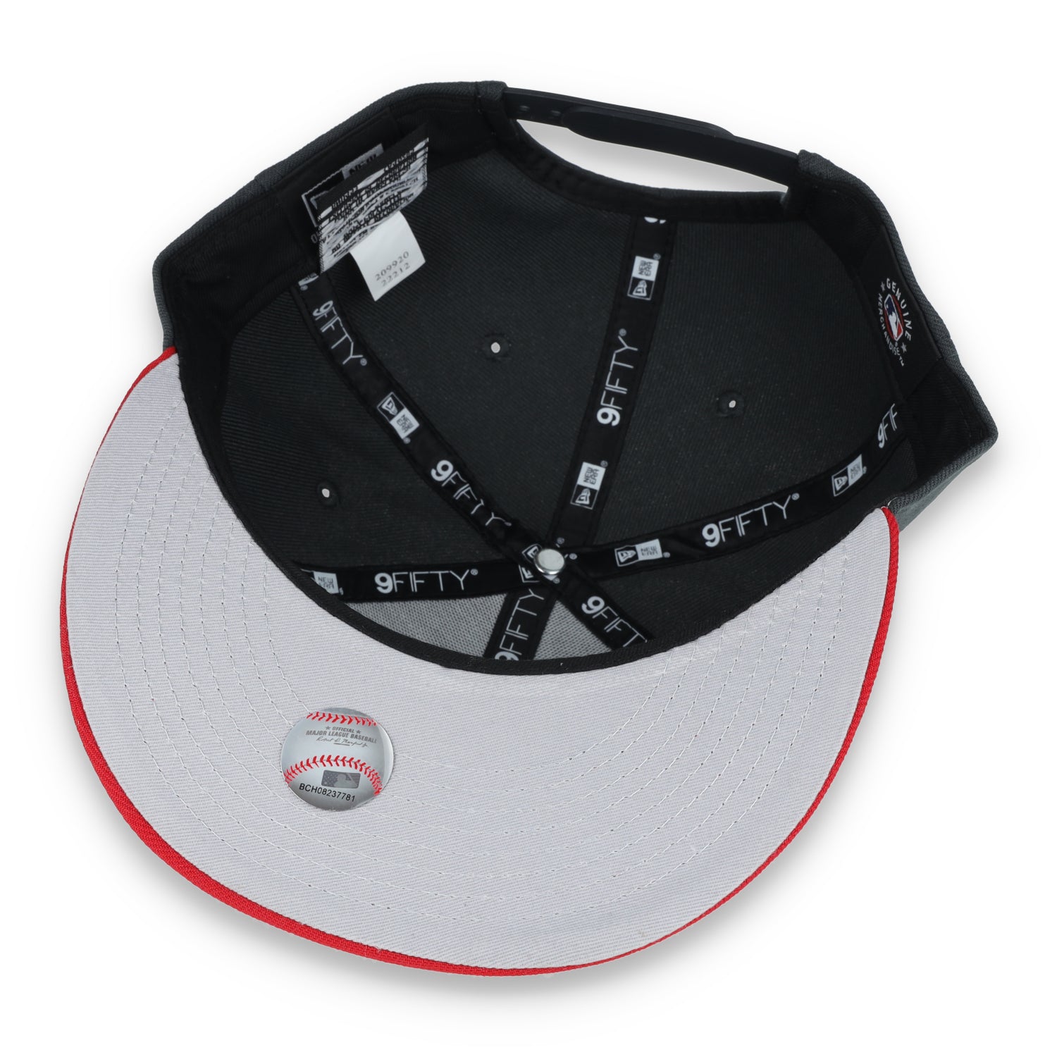 New Era Oakland Athletics 2-Tone Color Pack 9FIFTY Snapback Hat - Grey/Scarlet