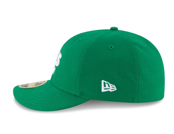 OAKLAND ATHLETICS ALTERNATE COLLECTION LOW PROFILE 59FIFTY FITTED-ON-FIELD COLLECTION-GREEN